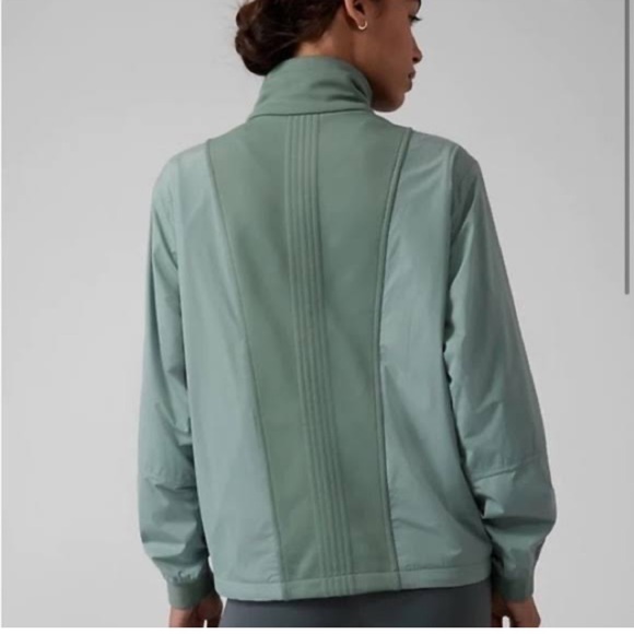 Athleta Evolve Hybrid Fleece Jacket Women’s Large - Picture 2 of 11